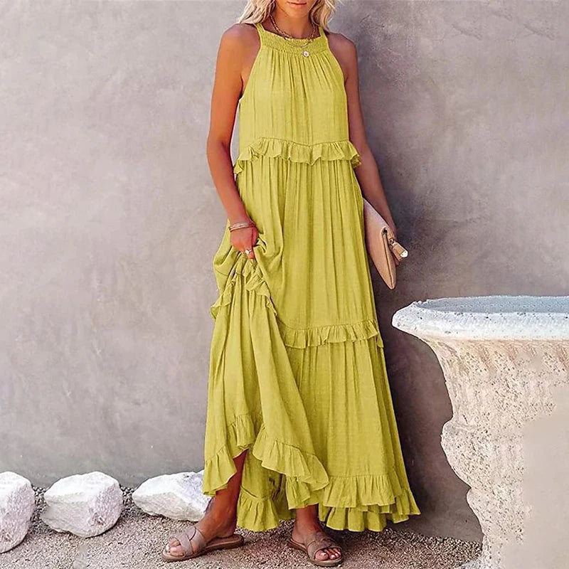 Vestido Celeste