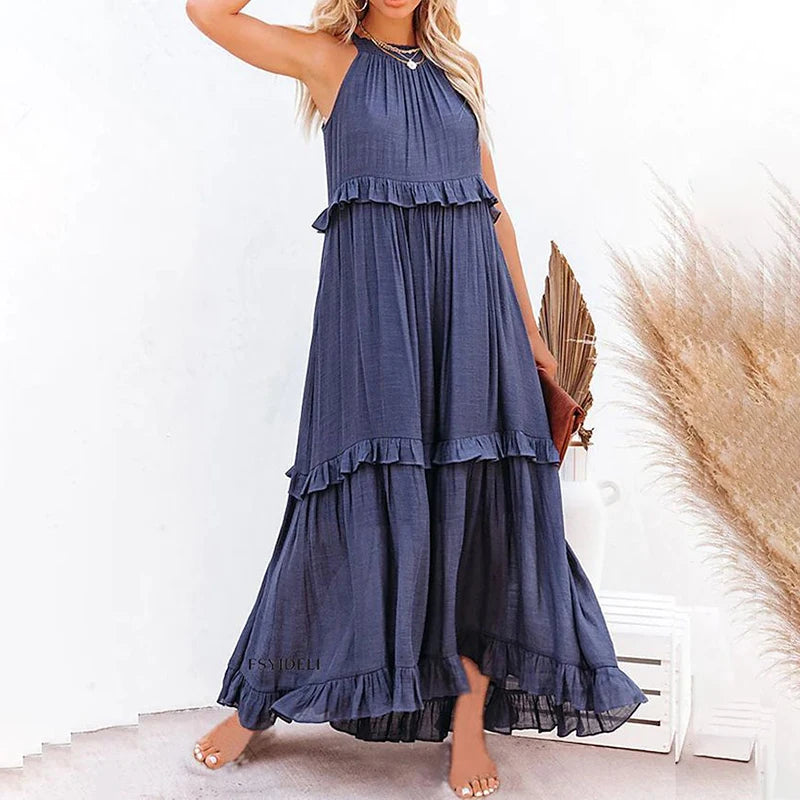 Vestido Celeste