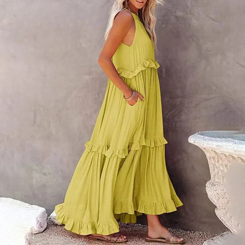 Vestido Celeste