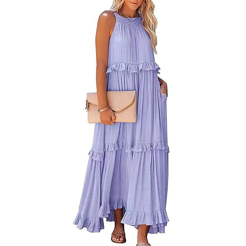 Vestido Celeste