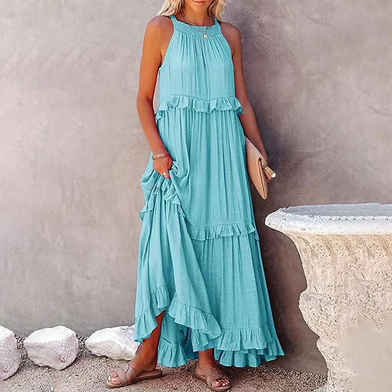 Vestido Celeste